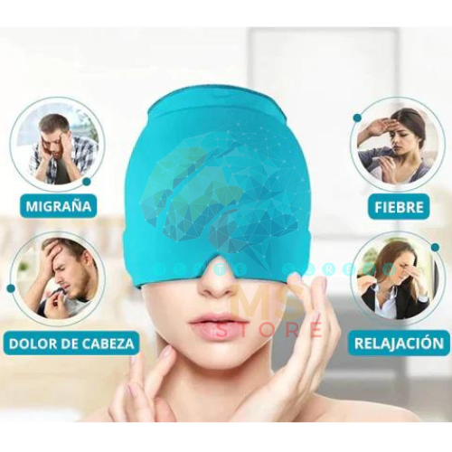 CoolRelief™: Gorra de Gel Frio Para Alivía Migraña